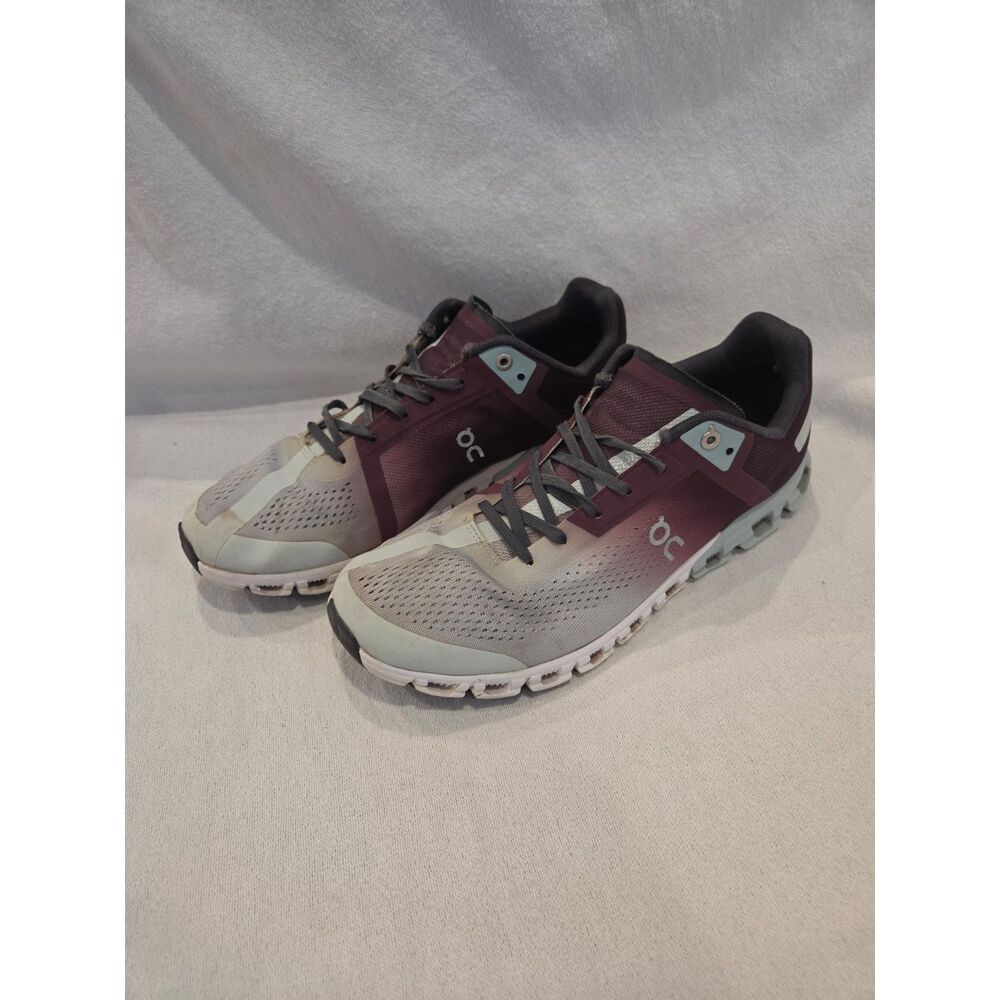 On Cloudflow Women's Running Shoes Size 11 Mulberry Mineral Purple Gray